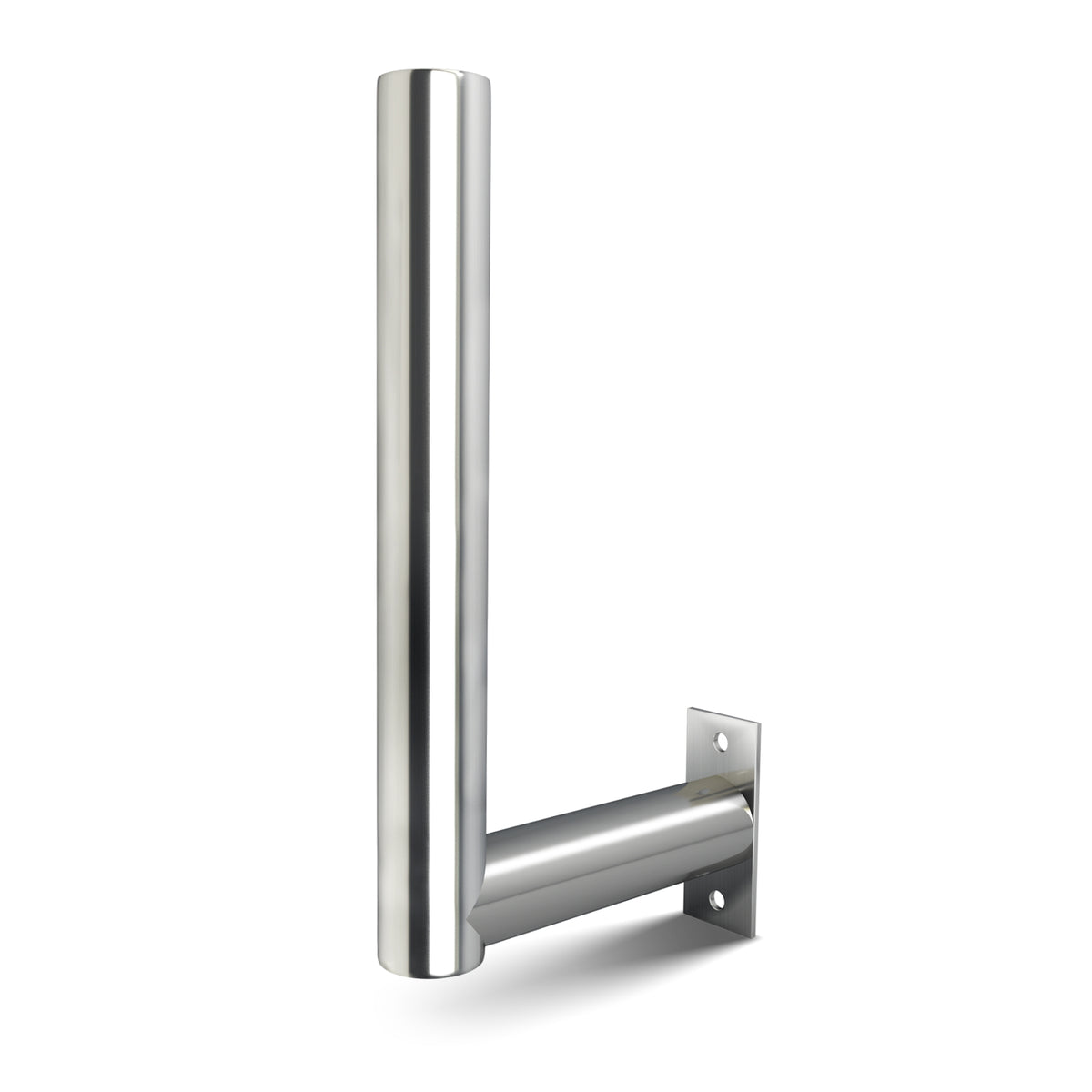 Antenna Pole Mount L-Type for Outdoor Antenna - Universal 12" Length Outside Antenna Mounting Pole for Antenna-Pole Mount Bracket