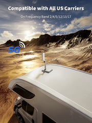 C50 Series, Vehicle Cell Phone Signal Booster for RV Truck SUV | Band 2 4 5 12 13 17