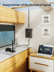 C50 Series, Vehicle Cell Phone Signal Booster for RV Truck SUV | Band 2 4 5 12 13 17