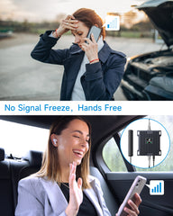 C20 Series, Cell Phone Booster for Car, Support Verizon and AT&T,Support band 12 13 and 17